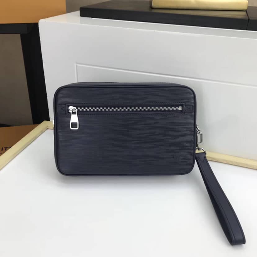 L0vis Vvtt0n Kasai Clutch Epi Leather Replica Blue M51726