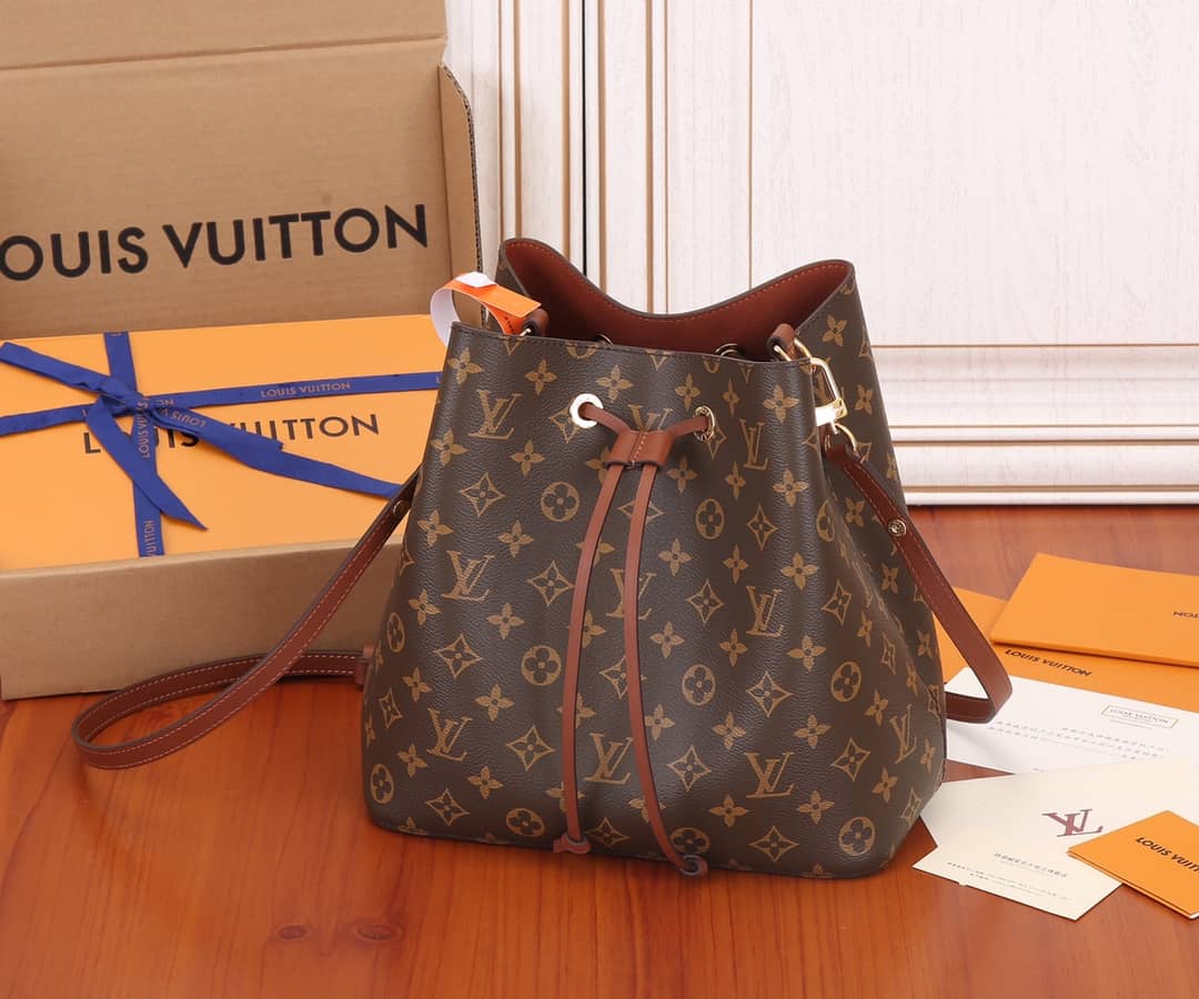 Best Replica Louis Vuitton Neo Noe MM Monogram Replica Bag M44887 - Colareps