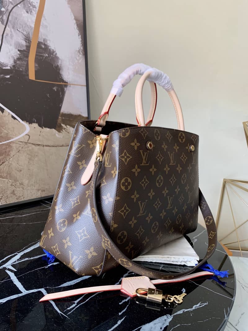 Best Replica Louis Vuitton Montaigne MM Monogram Canvas Bag Replica M41056 - Colareps