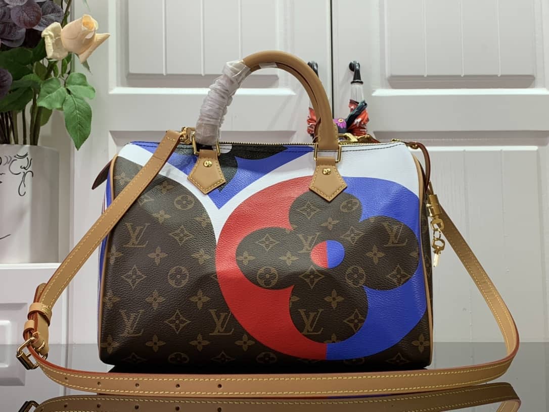Best Replica Louis Vuitton Game On Speedy Bandoulière 30 Replica Bag M57451 - Colareps