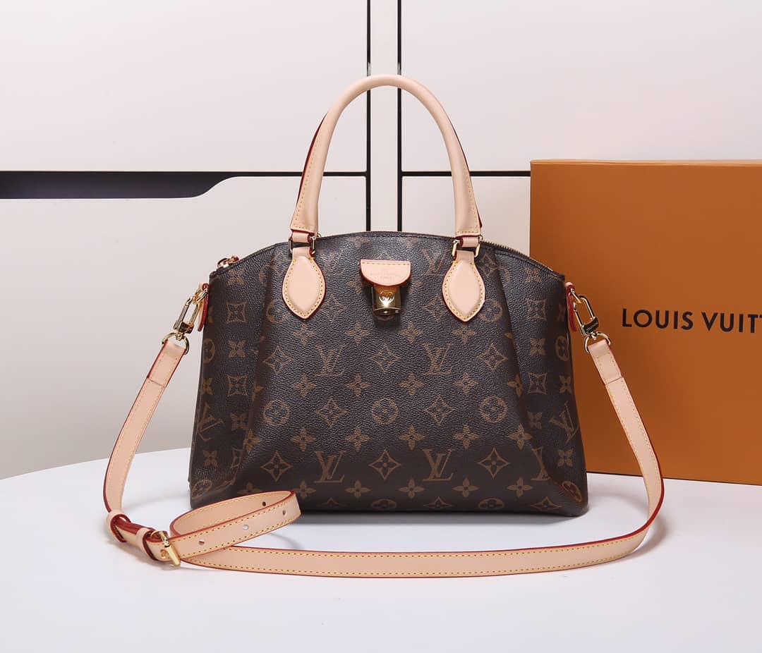 Best Replica Louis Vuitton Monogram Canvas Rivoli PM Replica Bag M44543 - Colareps