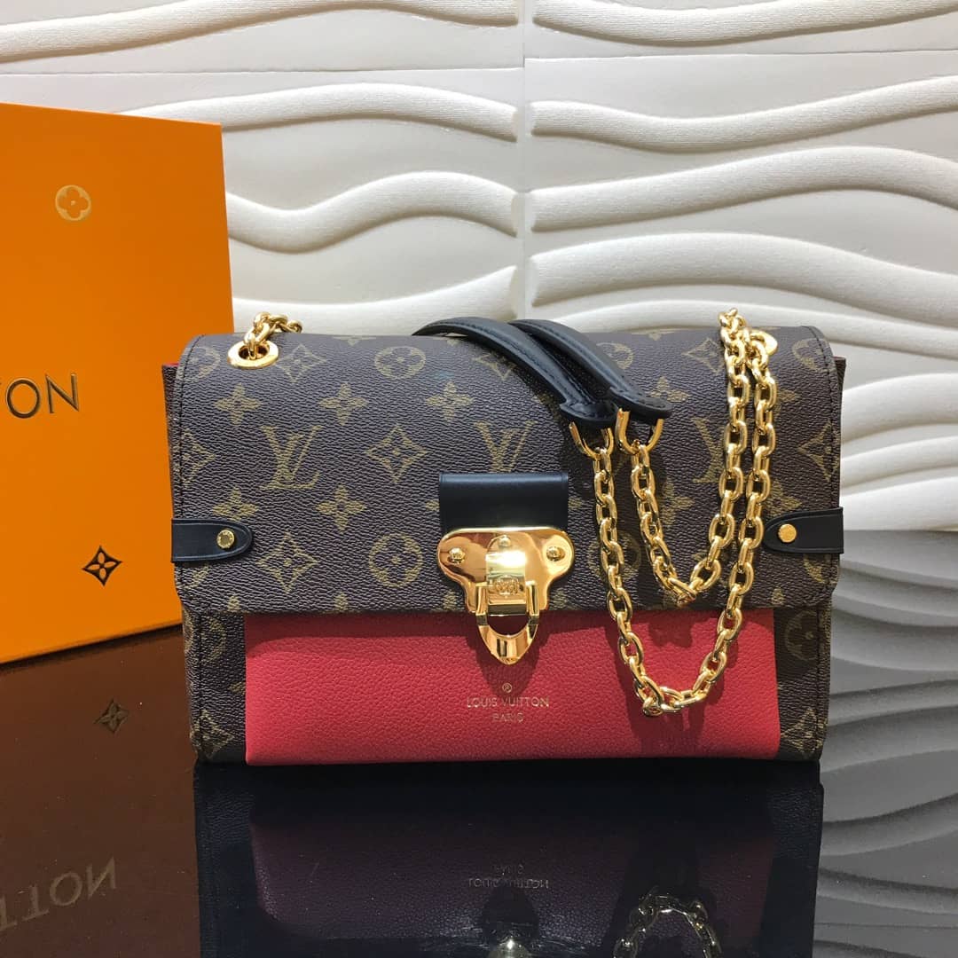 Best Replica Louis Vuitton Vavin PM Monogram Canvas Replica Bag Red - Colareps