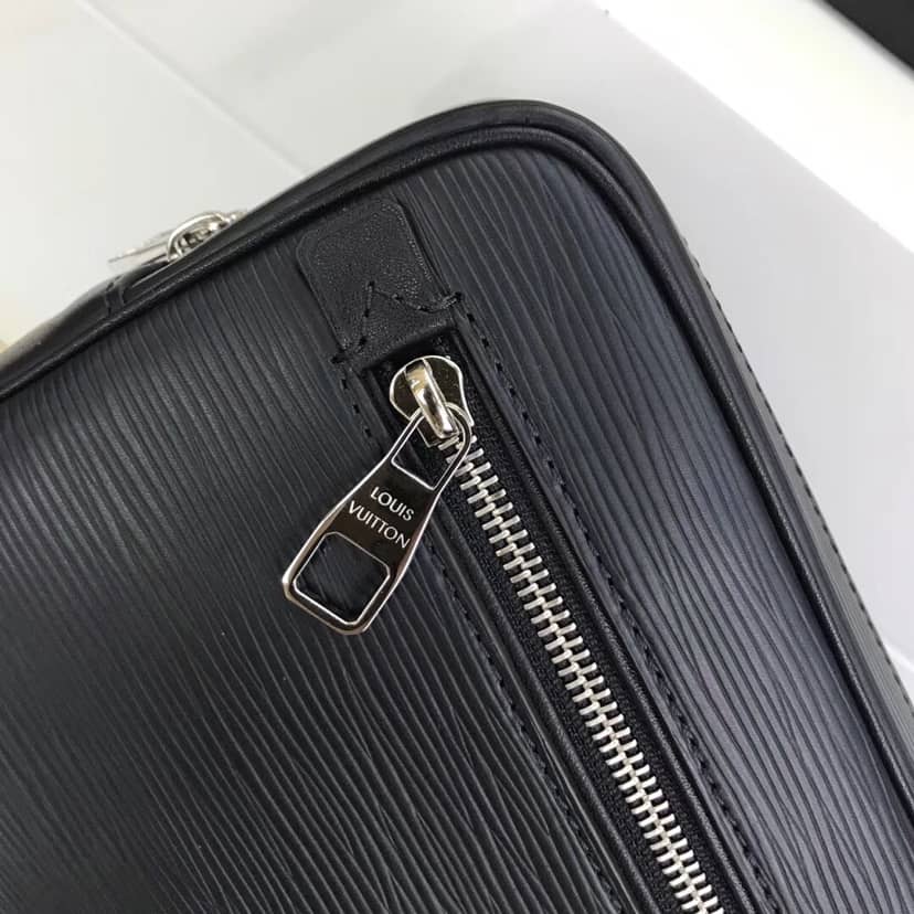 Best Replica Louis Vuitton Kasai Clutch Epi Leather Replica Black M51726 - Colareps