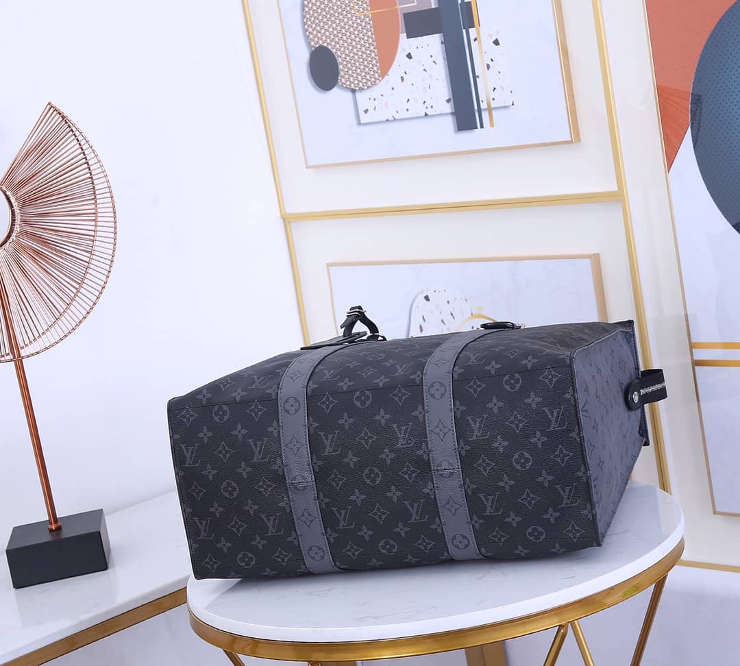 Best Replica Louis Vuitton Monogram Eclipse Cabas Zippe GM Replica Tote M45379 - Colareps