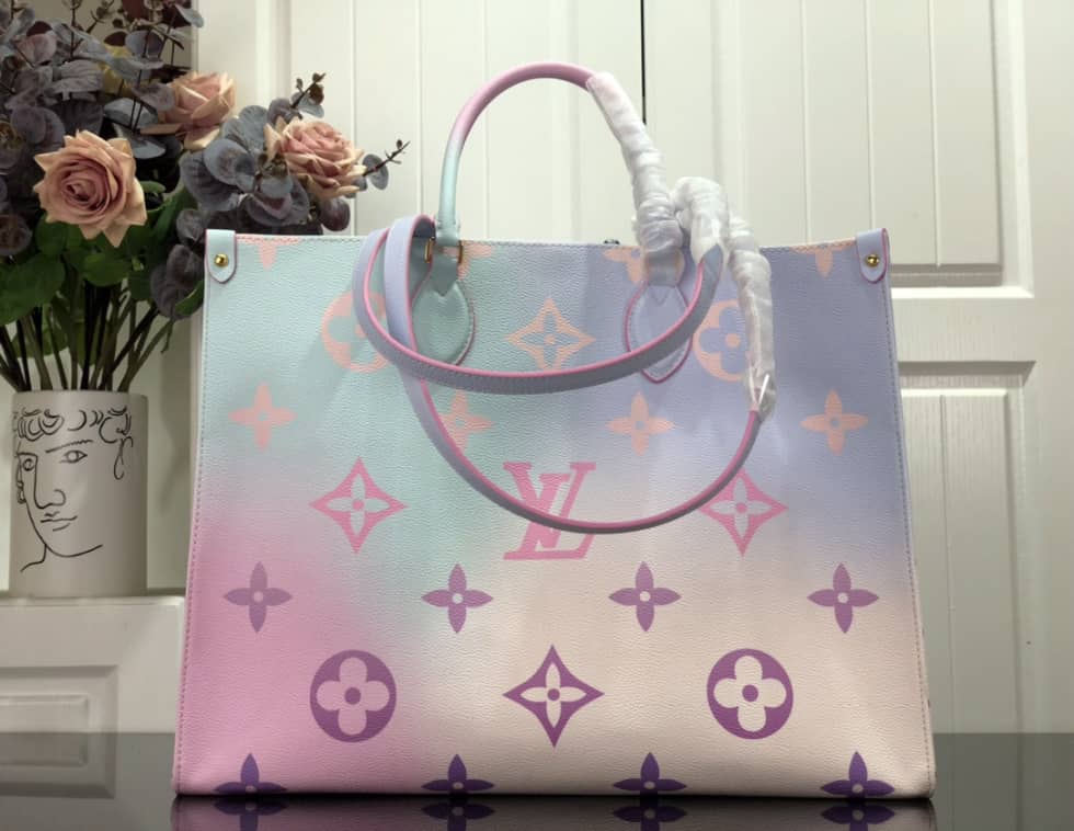 Best Replica Louis Vuitton Onthego GM Sunrise Pastel M46076 Replica Tote - Colareps