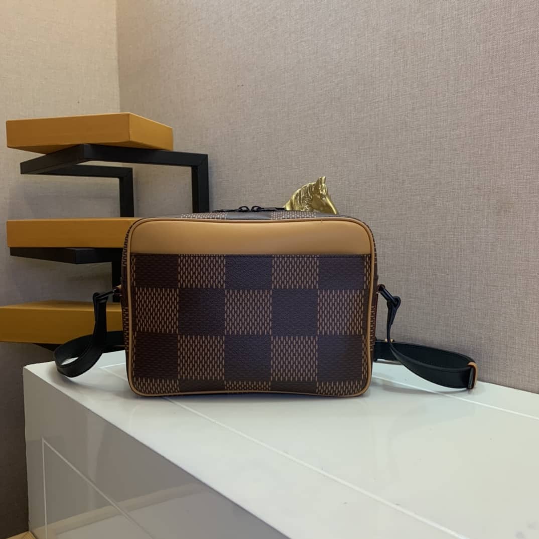Best Replica Louis Vuitton x Nigo Giant Monogram Messenger Replica Bag M44757 - Colareps
