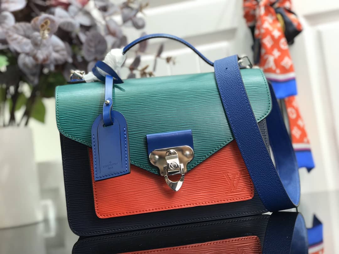 Best Replica Louis Vuitton Neo Monceau Epi Leather Satchel Replica Bag - Colareps