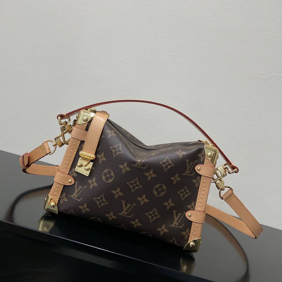 Best Replica Louis Vuitton Side Trunk PM Monogram M46358 Replica Shoulder Bag - Colareps