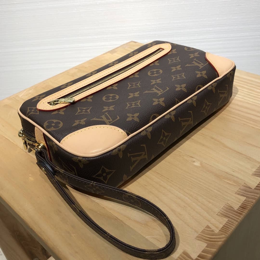 Best Replica Louis Vuitton Monogram Marly Dragonne Replica Clutch M51825 - Colareps
