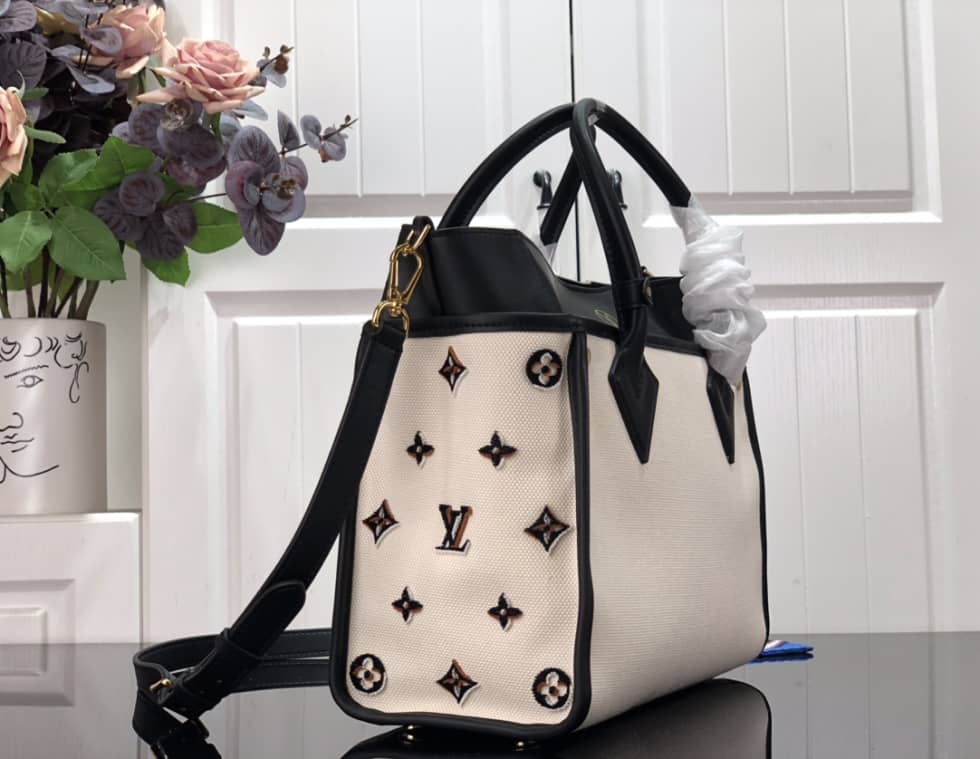 Best Replica LV Tote Dupe On My Side MM Tote M59842 Replica Shoulder Bag - Colareps