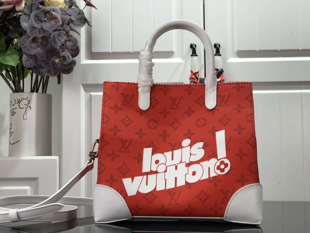 Best Replica Louis Vuitton Vintage Litter Bag Monogram Canvas Everyday Signature Replica - Colareps