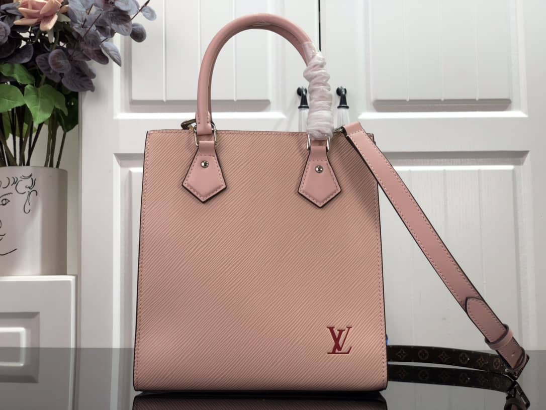Best Replica Louis Vuitton Sac Plat BB Shoulder Bag Replica Pink M58660 - Colareps