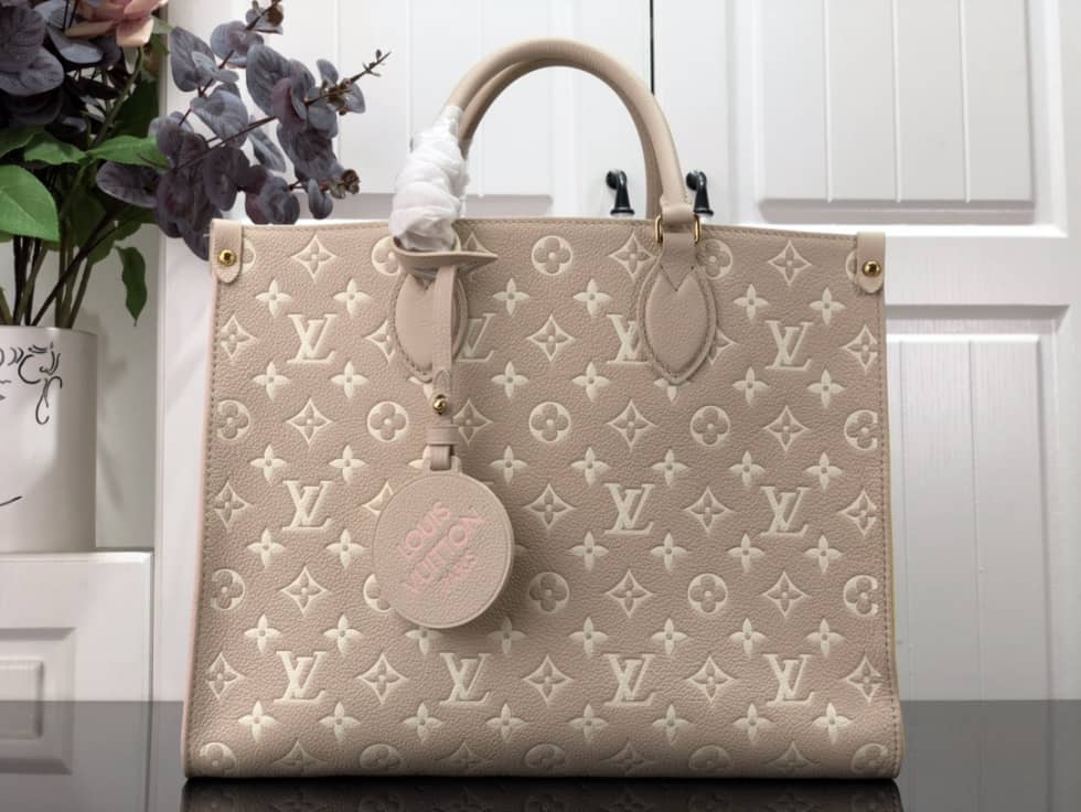 Best Replica Louis Vuitton OntheGo MM Monogram Empreinte M46128 Replica Tote - Colareps
