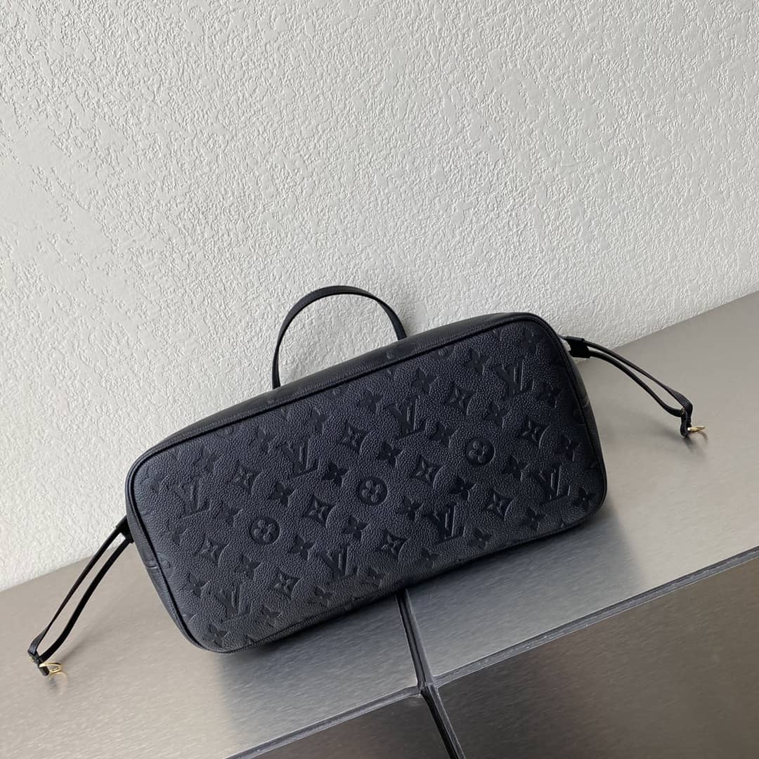 Best Replica Louis Vuitton Neverfull Dupe MM Monogram Empreinte Leather Bag M45685 - Colareps