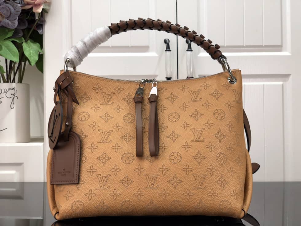 Best Replica Louis Vuitton Mahina Beaubourg Hobo MM M56073 Replica Tote - Colareps