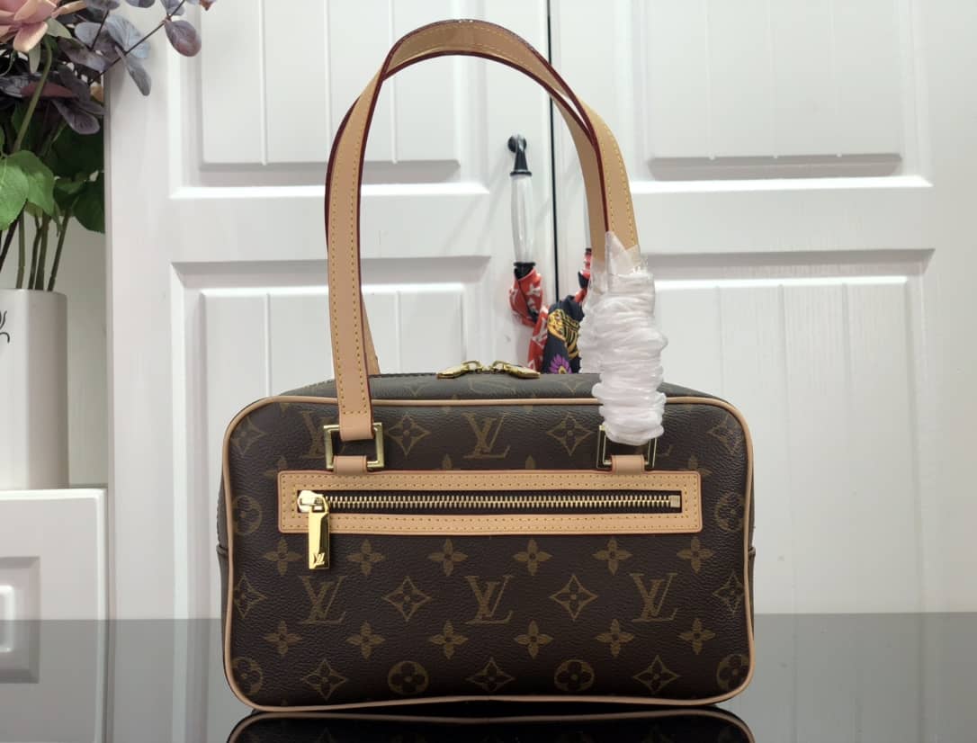 Best Replica Louis Vuitton Monogram Cite MM Replica Shoulder Bag M51182 - Colareps