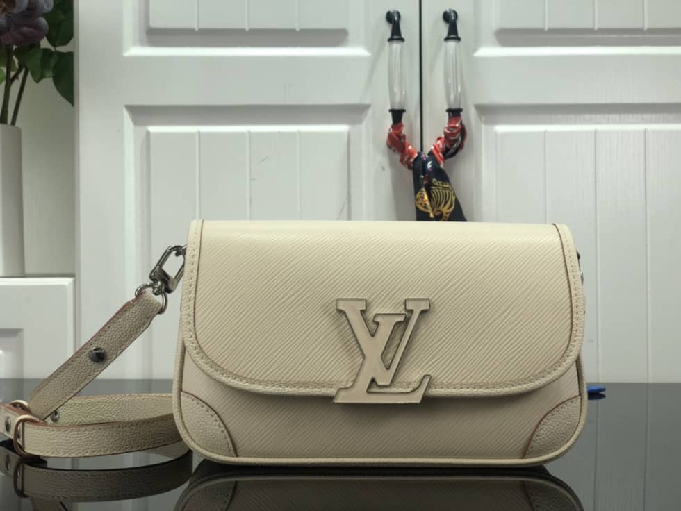 Best Replica Louis Vuitton Buci Epi Leather Brown M59457 Replica Crossbody Bag - Colareps
