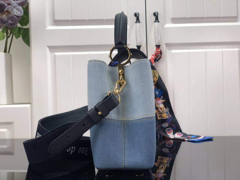 Best Replica Louis Vuitton Capucines BB Blue M56269 Replica Shoulder Bag - Colareps