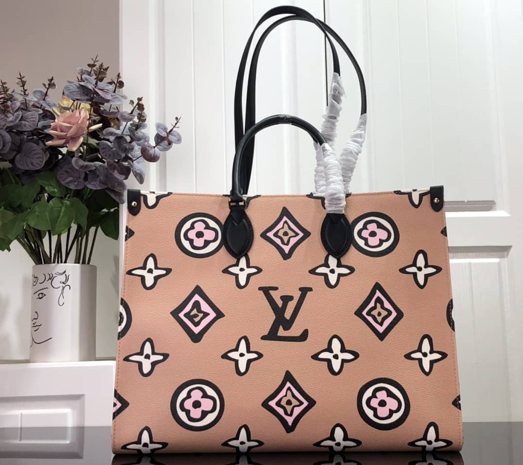 Best Replica Louis Vuitton Onthego GM Monogram Canvas Tote Replica M45814 - Colareps