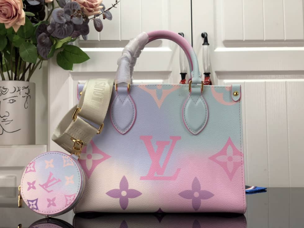 Best Replica Louis Vuitton Onthego PM Sunrise Pastel M59856 Replica Tote - Colareps