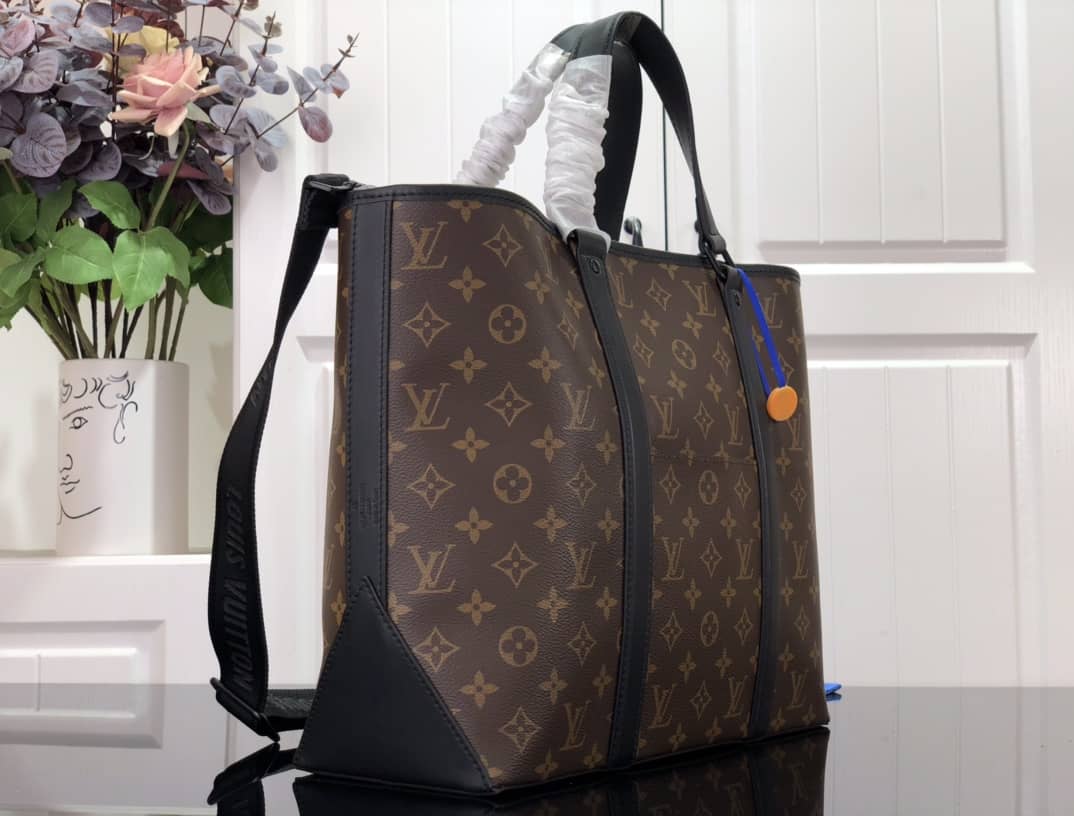 Best Replica Louis Vuitton Monogram Macassar PM Weekend Tote Replica M45734 - Colareps