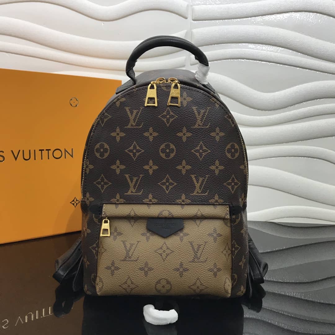 Best Replica Louis Vuitton Palm Springs PM Monogram Reverse Replica Backpack M44870 - Colareps