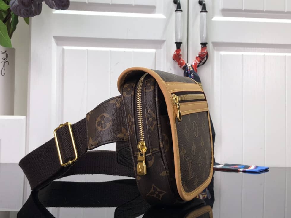 Best Replica Louis Vuitton Bosphore Canvas Brown M40108 Replica Belt Bag - Colareps