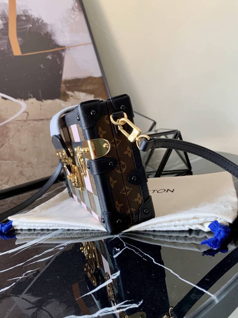 Best Replica Louis Vuitton Peptite Malle 2 Tone Replica Trunk M55520 - Colareps