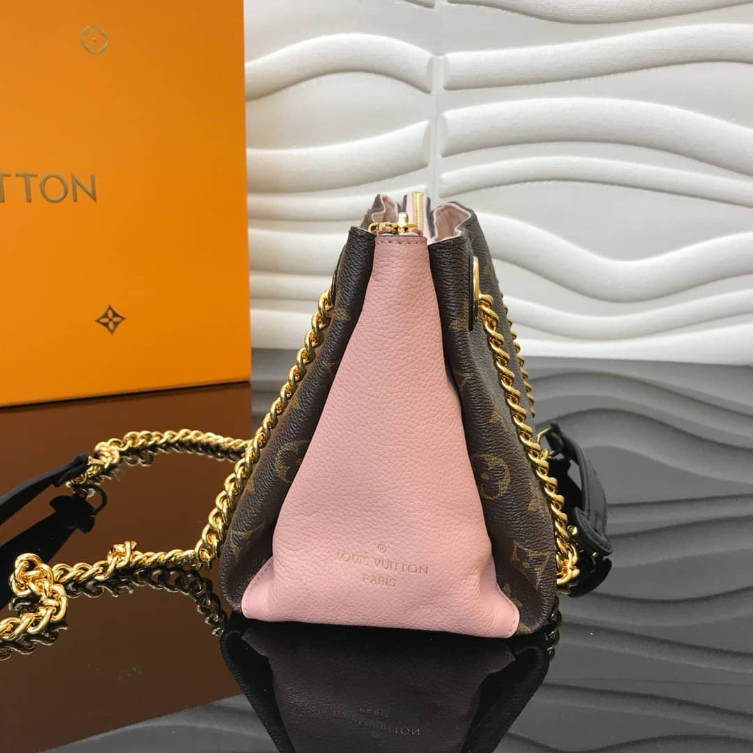 Best Replica Louis Vuitton BB Surene Chain Shoulder Bag Replica Pink M43777 - Colareps