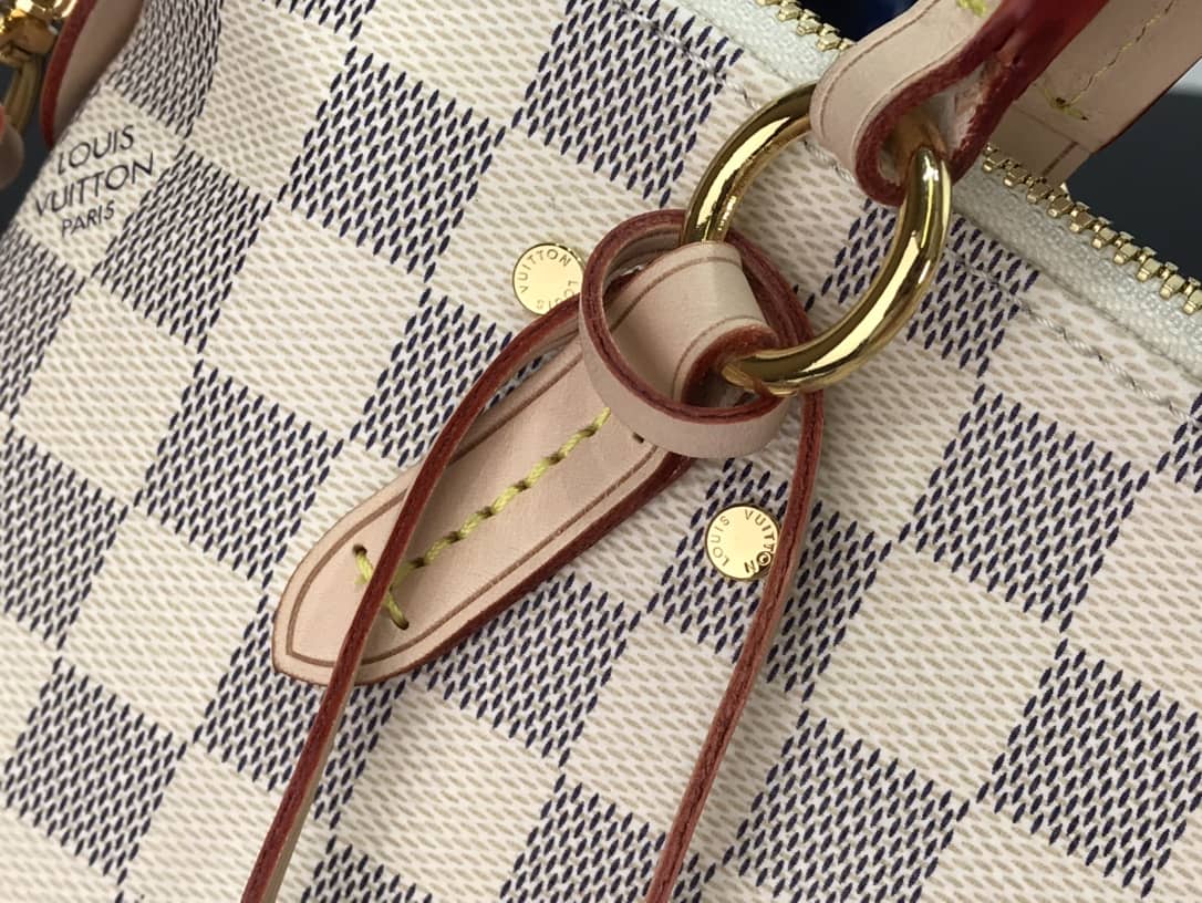 Best Replica Louis Vuitton Lymington Damier Azur Tote Replica Beige N40022 - Colareps