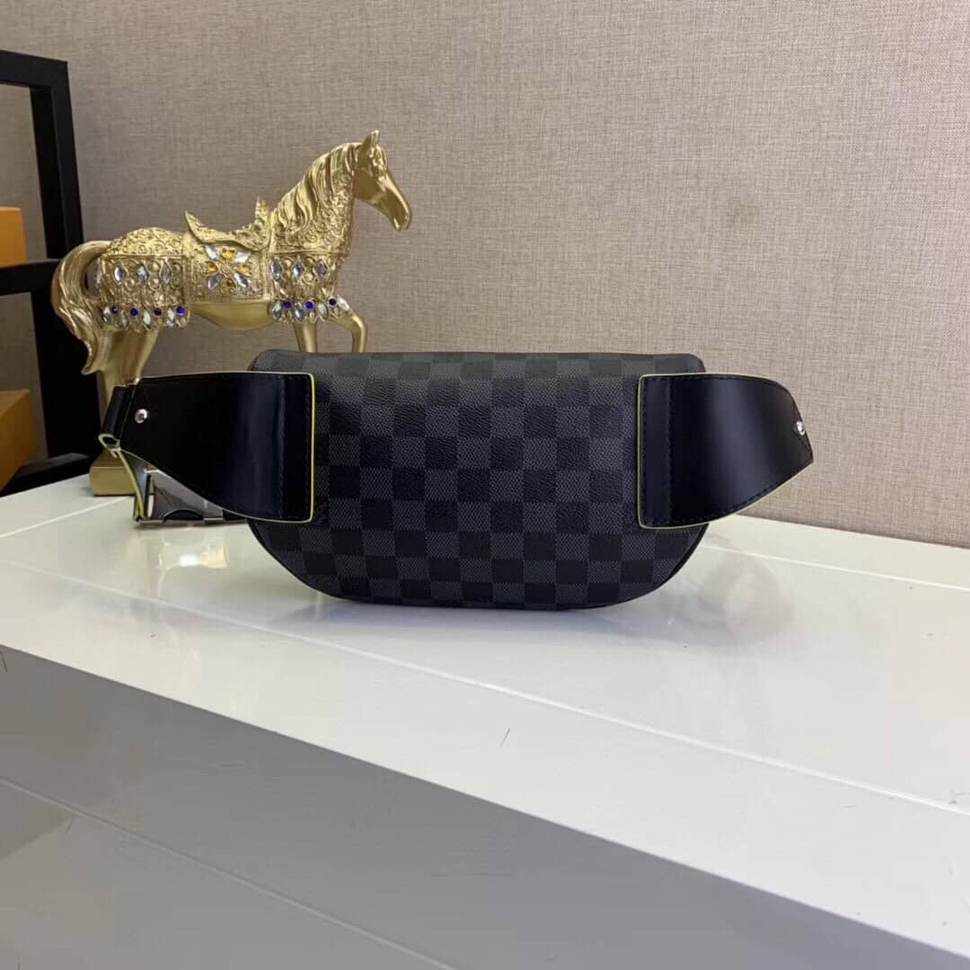 Best Replica Louis Vuitton Damier Graphite Print Belt Bag Replica N40276 - Colareps
