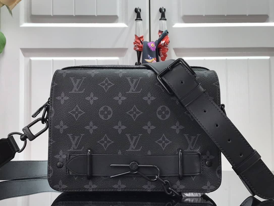 Best Replica Louis Vuitton Steamer Leather Messenger Bag Replica M45585 - Colareps