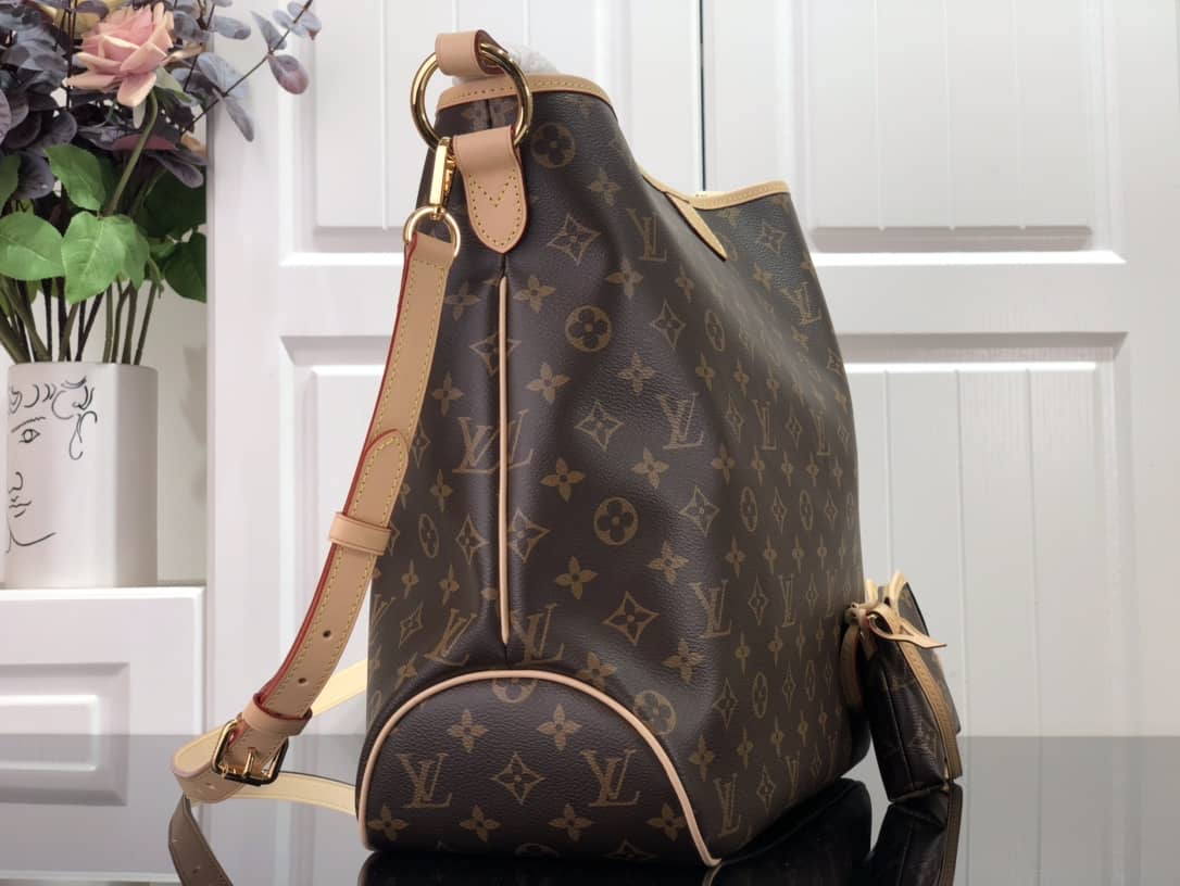 Best Replica Louis Vuitton Delightful Monogram Tote Replica Brown M40353 - Colareps