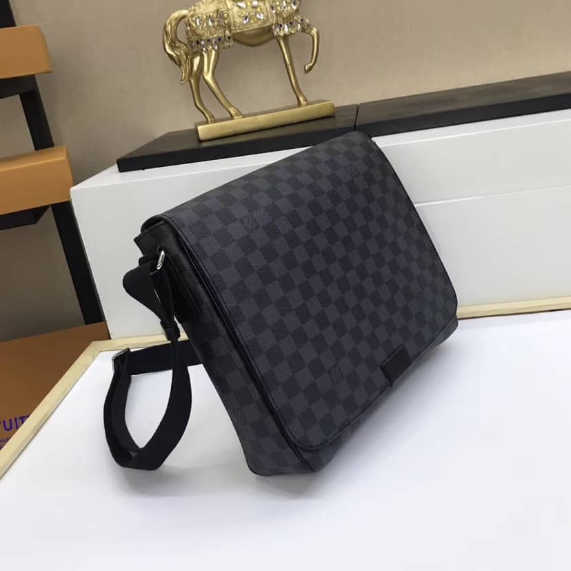 L0vis Vvtt0n Damier Graphite District MM Shoulder Bag Replica N41272