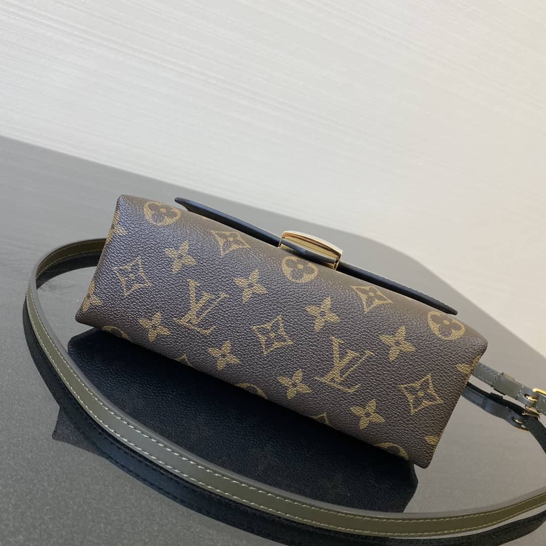 Best Replica Louis Vuitton Monogram Canvas Locky BB Bag Replica Green M44321 - Colareps
