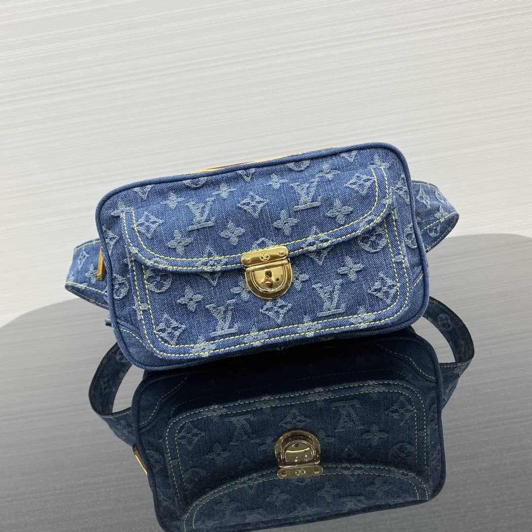 Best Replica LV Bum Bag Dupe Monogram Denim M44466 - Colareps