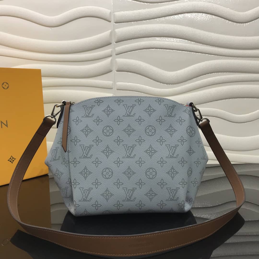 Best Replica Louis Vuitton Babylone Chain BB 2way Replica Shoulder Bag Blue M51223 - Colareps