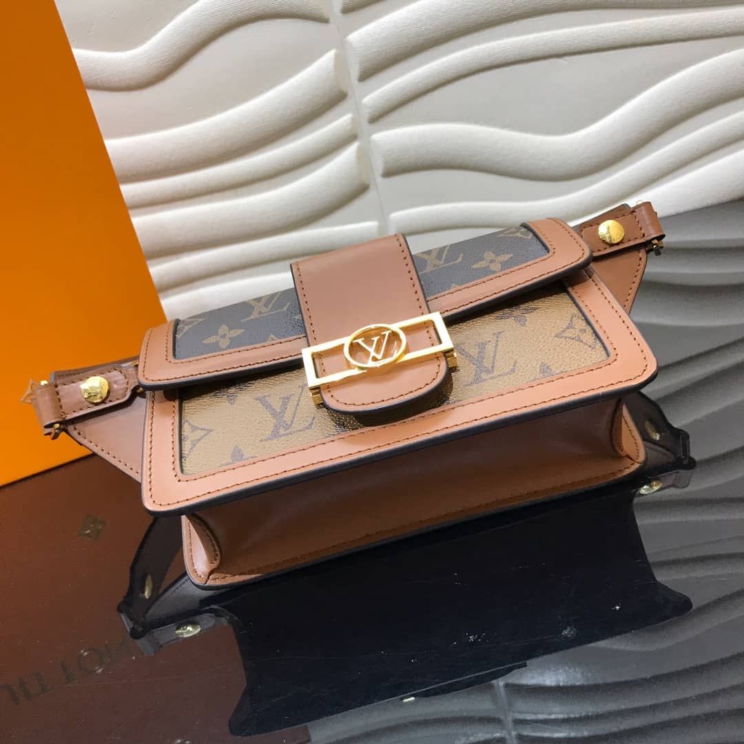 Best Replica LV Bum Bag Dupe Monogram Reverse Dauphine M44586(ColaReps) - Colareps