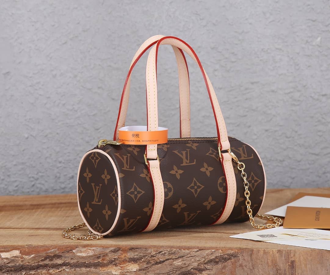 Best Replica Louis Vuitton Monogram Canvas Vintage Papillon 20 Replica Bag M51384 - Colareps