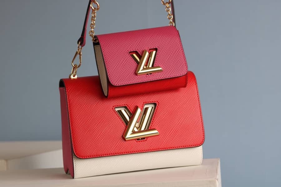 Best Replica Louis Vuitton Epi Leather Twist Series Bag 2pcs/set - Colareps