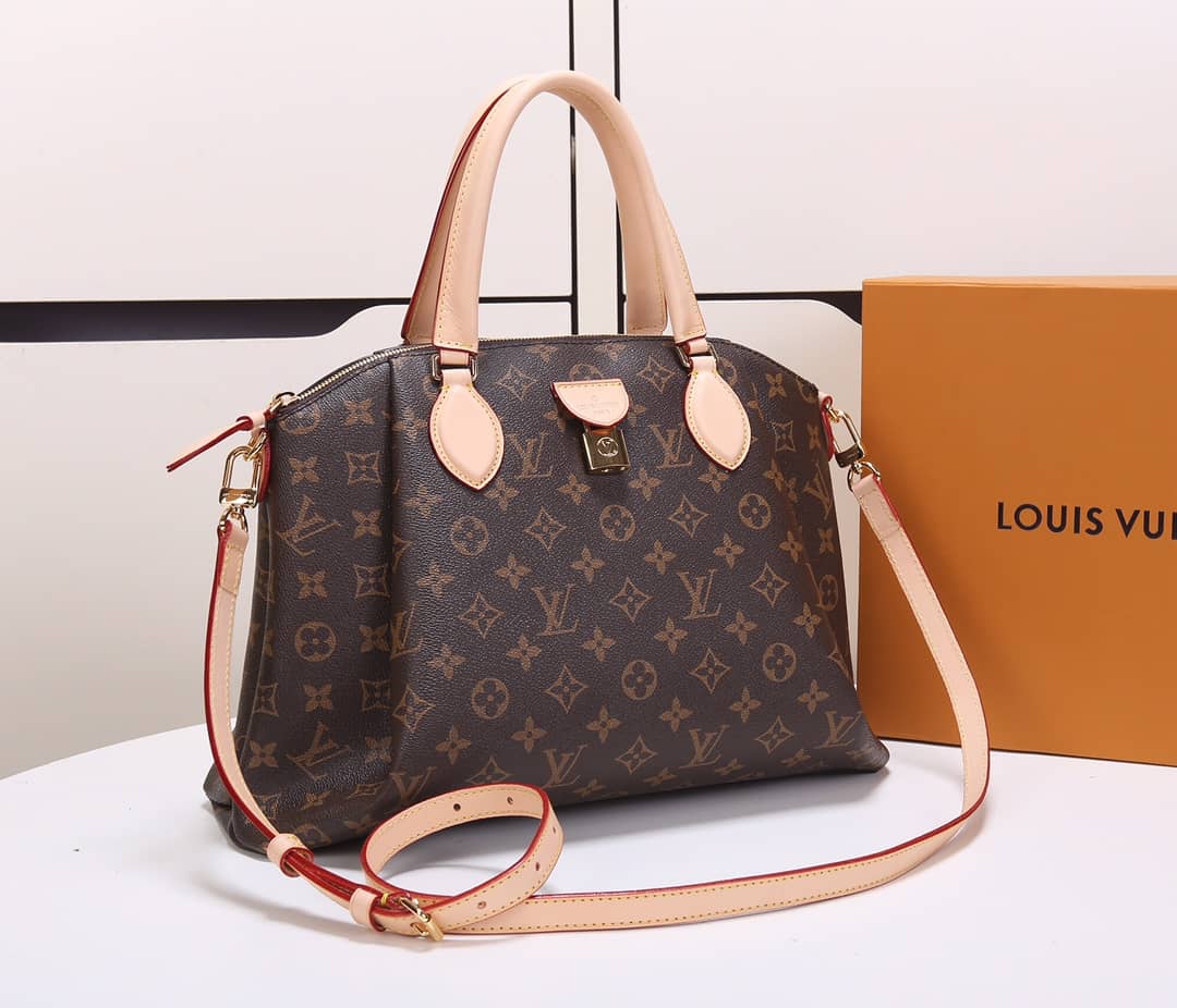 Best Replica Louis Vuitton Rivoli MM Monogram Canvas Replica Bag M44546 - Colareps