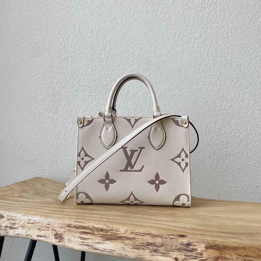Best Replica Louis Vuitton Mini Onthego Tote Replica White M45560 - Colareps