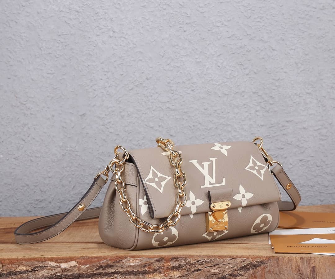 Best Replica Louis Vuitton Monogram Empreinte Leather Favorite Replica Shoulder Bag M45836 - Colareps