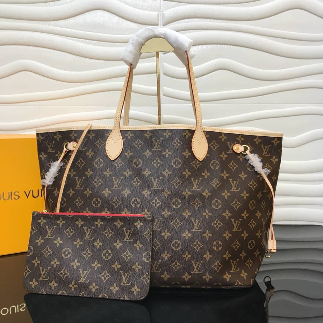 Best Replica Louis Vuitton Neverfull Dupe Monogram GM Shoulder M40990 - Colareps