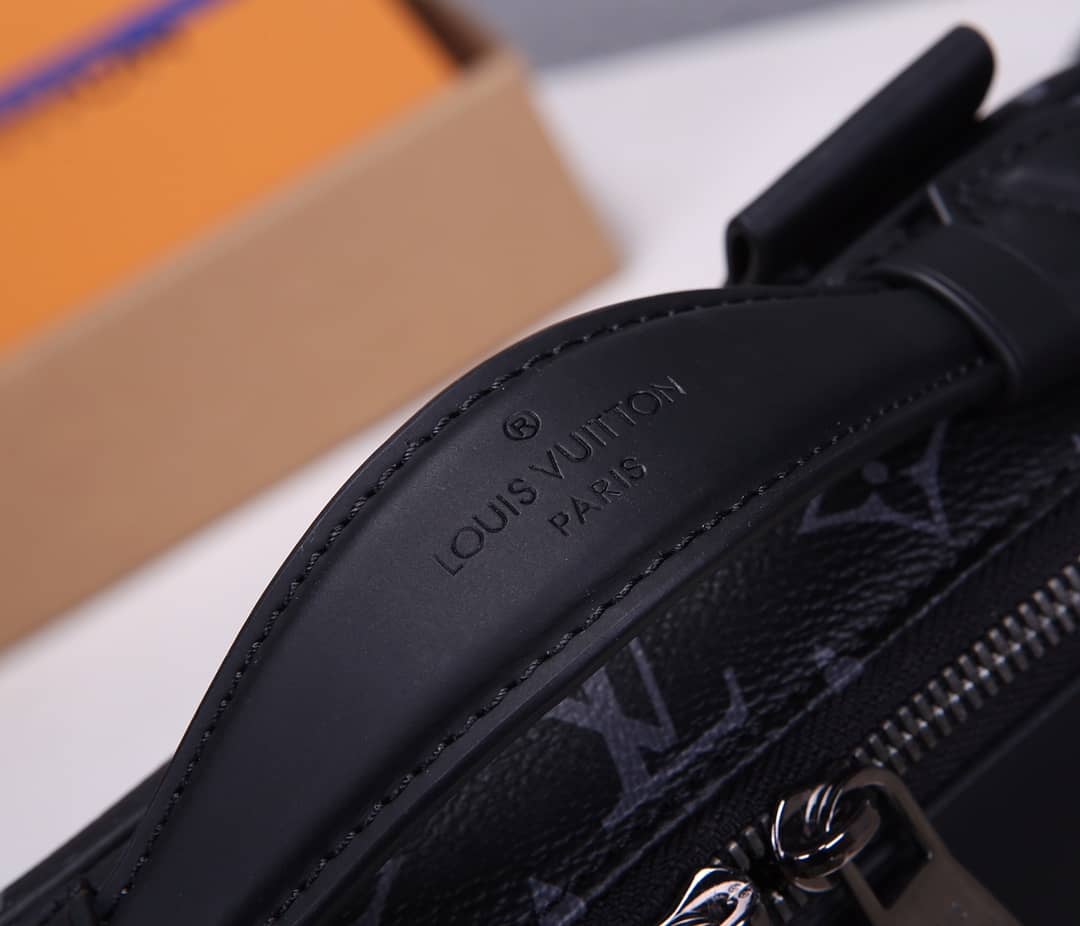 Best Replica LV Bum Bag Dupe Monogram Eclipse Waist Pouch hip body M42906(ColaReps) - Colareps
