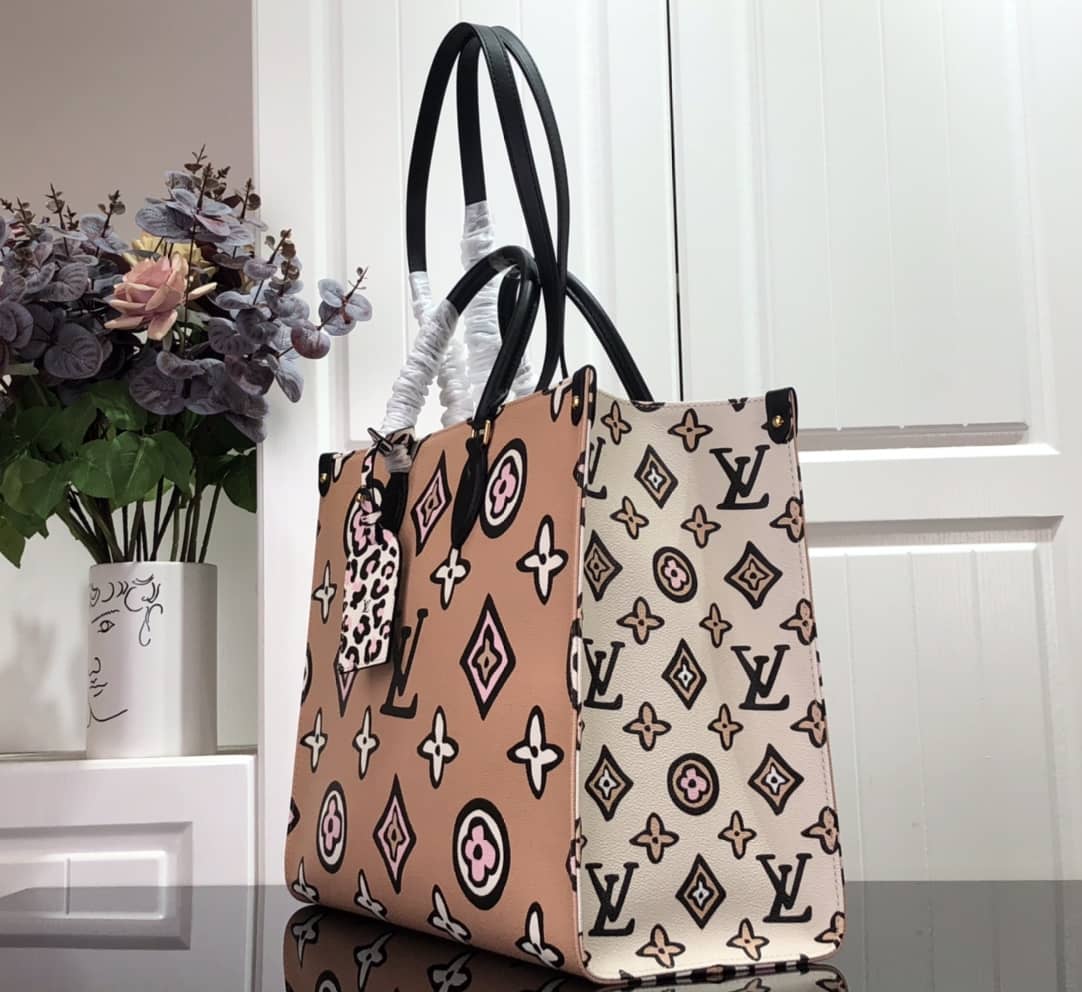 Best Replica Louis Vuitton Onthego GM Monogram Canvas Tote Replica M45814 - Colareps