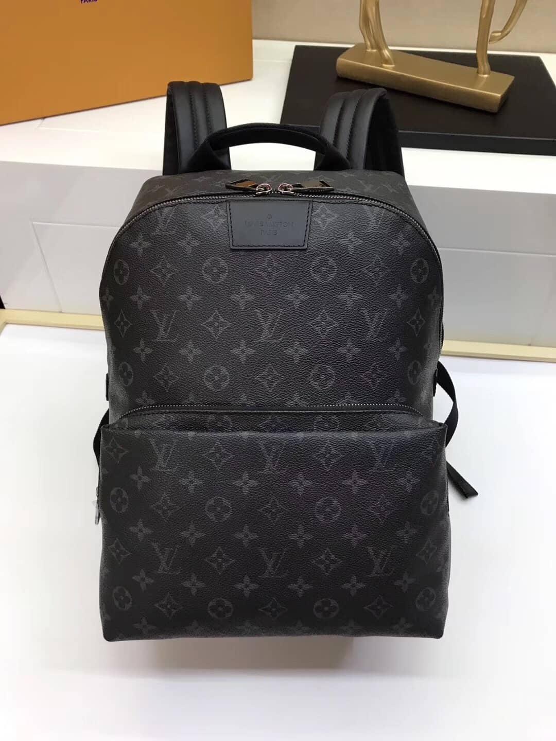 Best Replica Louis Vuitton Discovery PM Monogram Eclipse Canvas Replica Backpack M43186 - Colareps