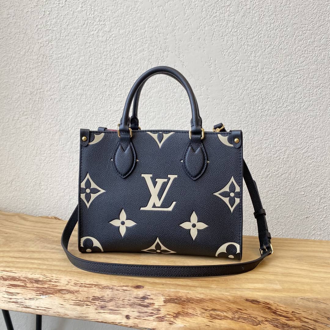 Best Replica Louis Vuitton Mini Onthego Tote Replica Black M45560 - Colareps
