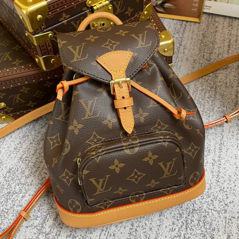 Best Replica Louis Vuitton Monogram Mini Montsouris Rucksack M51137 Replica Backpack - Colareps