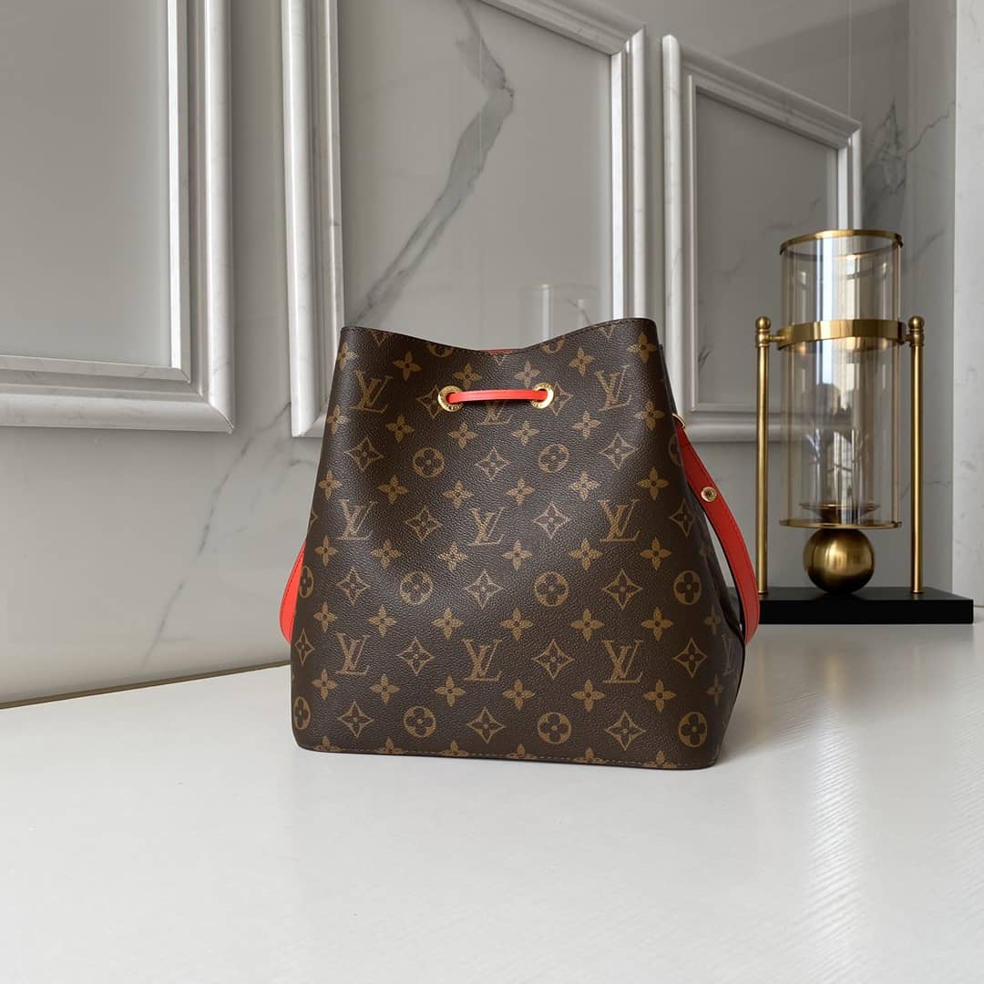Best Replica Louis Vuitton Neo Noe Replica Bucket Bag Brown M44021 - Colareps
